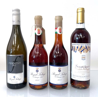 Lot 221 - 4 bottles, 2x 2008 Royal Tokaji Aszu 5...