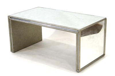 Lot 267 - A Julian Chichester mirrored coffee table with...