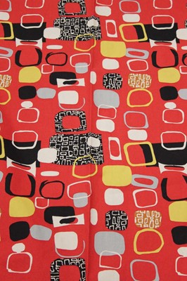 Lot 268 - A pair of '1950's Revival' curtains after the...