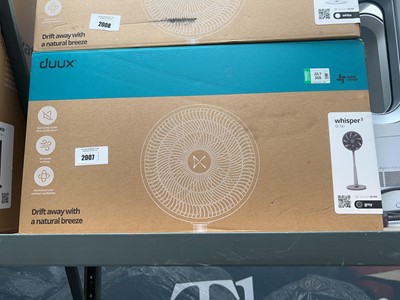 Lot 2007 - Duux Whisper 3 pedestal fan