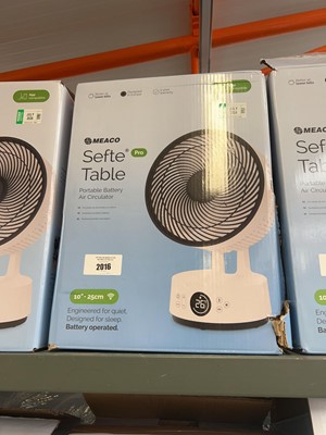 Lot 2016 - Meaco Sefte table fan