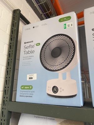 Lot 2019 - Meaco Sefte table fan