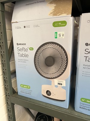 Lot 2020 - Meaco Sefte table fan