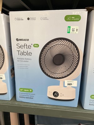 Lot 2021 - Meaco Sefte table fan