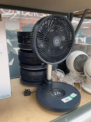 Lot 2029 - 4 NSA table fans