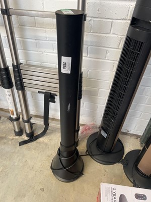 Lot 2035 - Vybra grey tower fan, unboxed