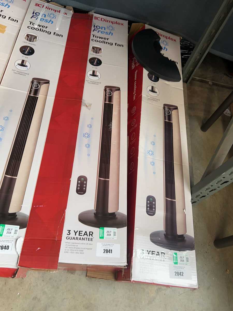 Lot 2041 - Dimplex Ion Fresh tower cooling fan, boxed