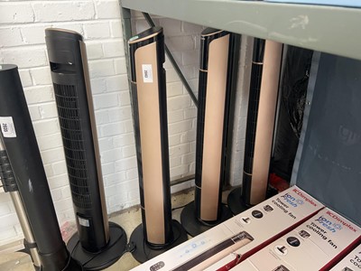 Lot 2043 - 4 Dimplex Ion Fresh fans (unboxed)