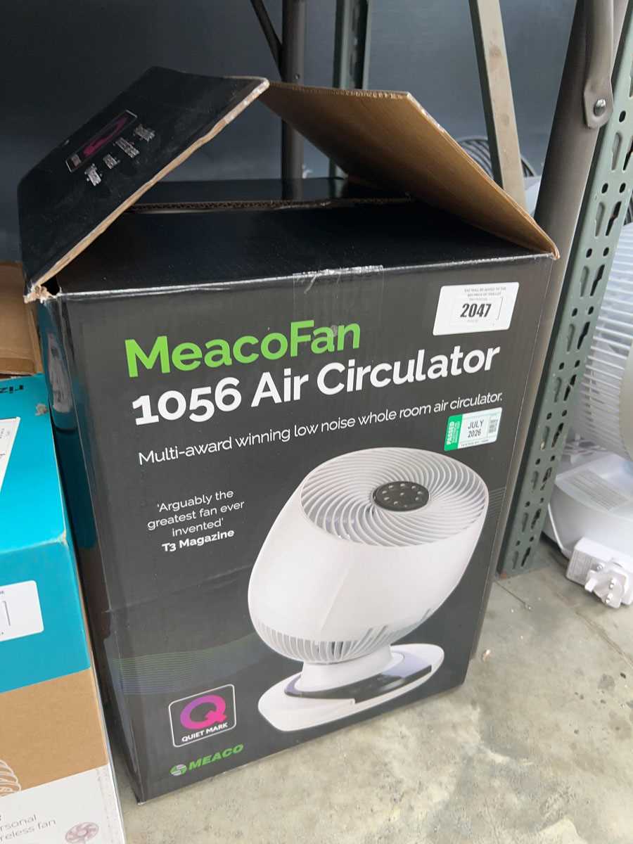 Lot 2047 - Meaco 1056 air circulator