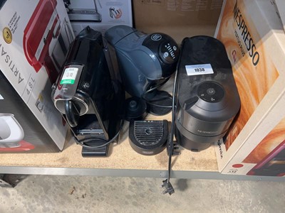 Lot 1038 - 3 Unboxed coffee machines