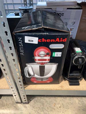 Lot 1039 - Boxed KitchenAid Artisan mixer