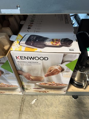 Lot 1041 - Boxed Kenwood Multi Pro One-Touch 2-in-1 food...