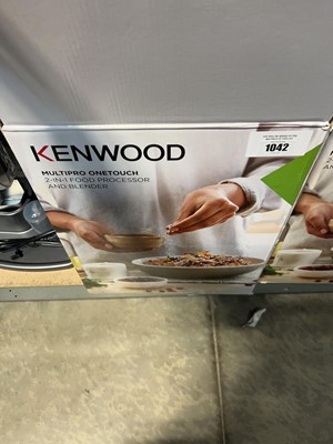 Lot 1042 - Boxed Kenwood Multi Pro One-Touch 2-in-1 food...