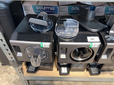 Lot 1047 - 2 Unboxed Gourmia Automatic soft serve ice...