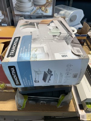 Lot 1051 - Boxed Tramontina dish rack set and an unboxed...