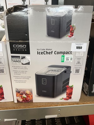 Lot 1060 - 2 boxed CASO design ice cube makers
