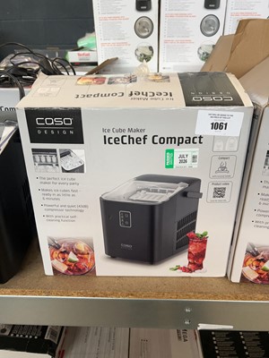 Lot 1061 - 2 boxed CASO design ice cube makers