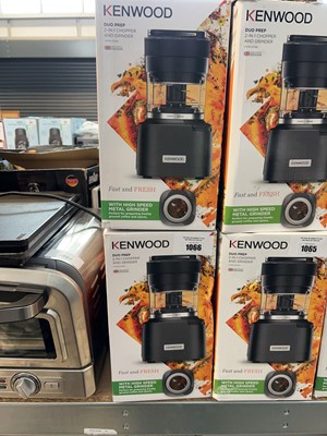 Lot 1066 - 4 boxed Kenwood Duo Prep 2-in-1 chopper and...