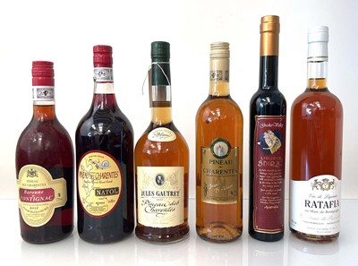 Lot 229 - 6 bottles, 1x Natol Pineau des Charentes, 1x...