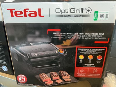 Lot 1107 - Boxed Tefal Optigrill