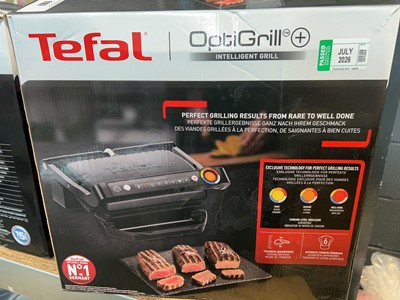 Lot 1108 - Boxed Tefal Optigrill