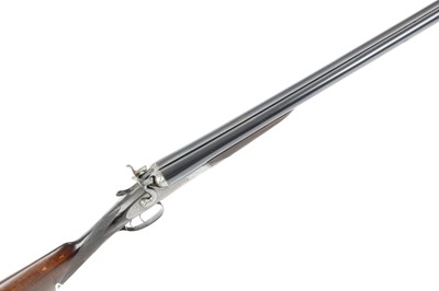 Lot 816 - (S2) 12 bore Double Hammer Gun By W. H Monks,...