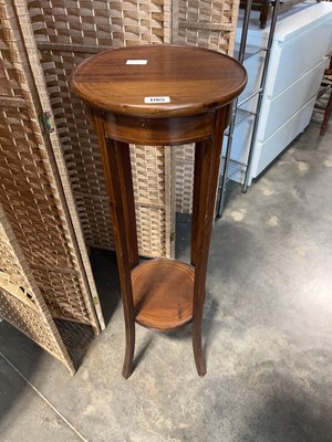 Lot 1765 - Edwardian two tier plant stand