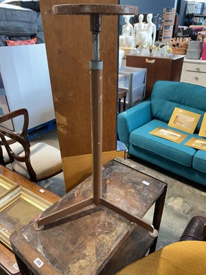 Lot 1775 - Potter's equipment including a mobile trolley...