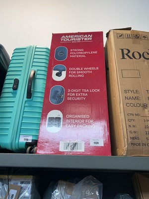 Lot 1139 - Boxed American Tourister suitcase
