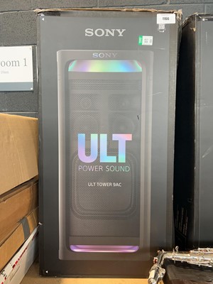 Lot 1166 - Sony ULT power sound tower 9AC