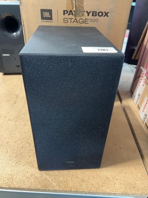 Lot 1181 - Samsung sub speaker