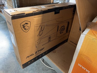 Lot 1198 - 27" MSI 27 4QF gaming monitor, 2560 x 440p