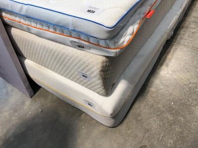 Lot 1833 - Silentnight Memory Foam double mattress