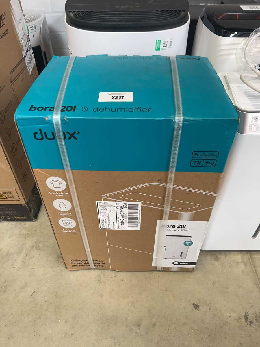 Lot 2217 - Bora 201 dehumidifier