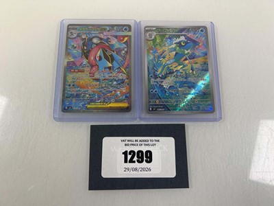 Lot 1299 - (2) Top Loaded Pokémon TCG: Mega Evolution -...