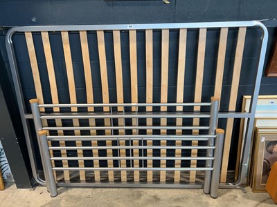 Lot 1874 - Metal bedstead