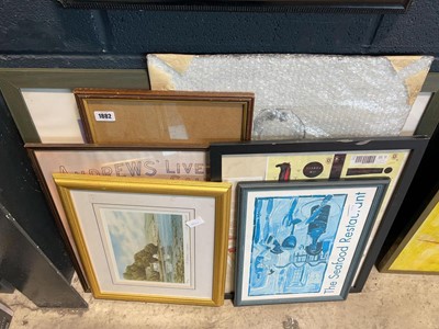 Lot 1882 - Group of posters, Ltd Edn. prints, etc, mostly...