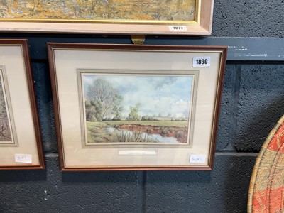 Lot 1890 - 3 framed and glazed countryside prints