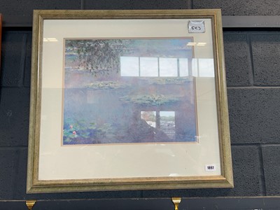 Lot 1897 - Framed and glazed impressionists print