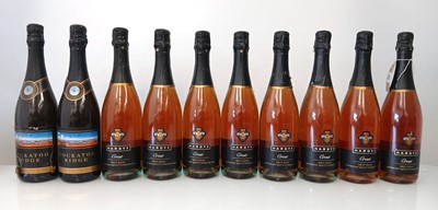 Lot 270 - 10 bottles of Australian sparkling, 8x Hardys...