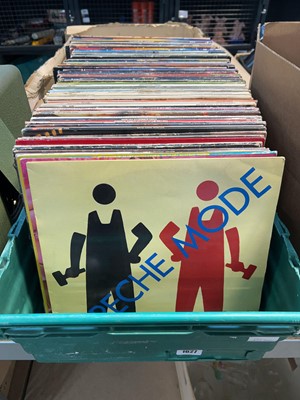 Lot 1627 - Crate of vinyl records including Genesis,...