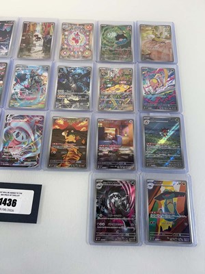 Lot 1436 - Approx. 25 Top Loaded Pokémon cards from...
