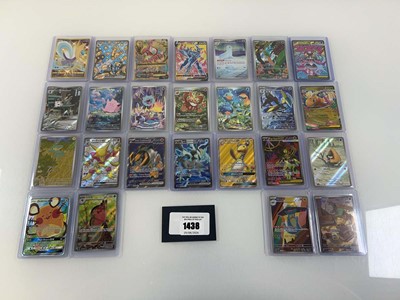Lot 1438 - Approx. 25 Top Loaded Pokémon cards from...
