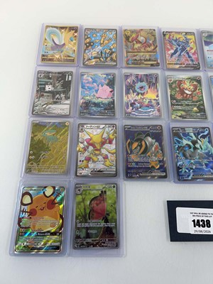 Lot 1438 - Approx. 25 Top Loaded Pokémon cards from...