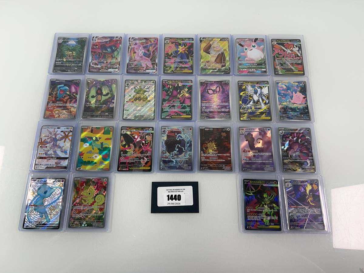 Lot 1440 - Approx. 25 Top Loaded Pokémon cards from...