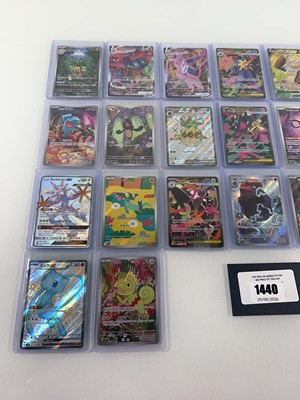 Lot 1440 - Approx. 25 Top Loaded Pokémon cards from...