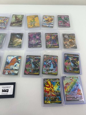 Lot 1443 - Approx. 25 Top Loaded Pokémon cards from...