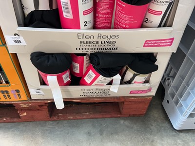 Lot 1687 - Box of Ellen Reyes 2 pk fleece lined seamless...