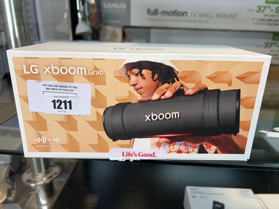 Lot 1211 - Boxed LG X-Boom speaker