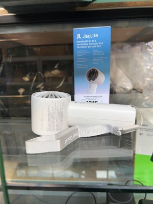 Lot 1215 - Boxed JisuLife handheld fan together with a...